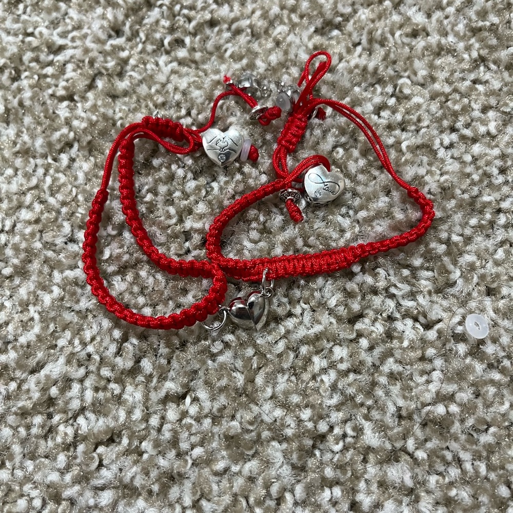 Friendship Red String Bracelets - image 2